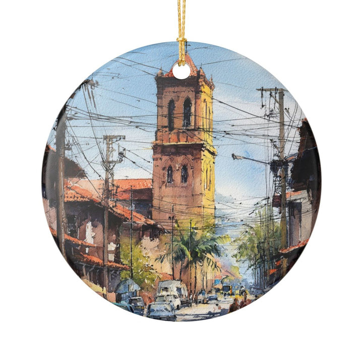 Asuncion Paraguay Ornament: Unique Asuncion Paraguay Souvenir, Asuncion Paraguay Xmas Decor, and Authentic Asuncion Paraguay Gift