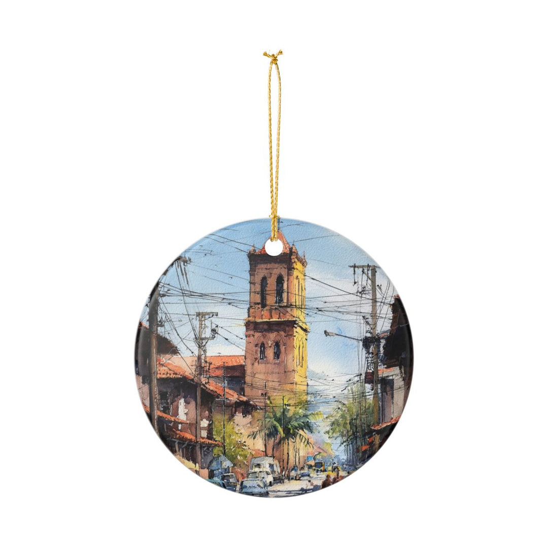 Asuncion Paraguay Ornament: Unique Asuncion Paraguay Souvenir, Asuncion Paraguay Xmas Decor, and Authentic Asuncion Paraguay Gift