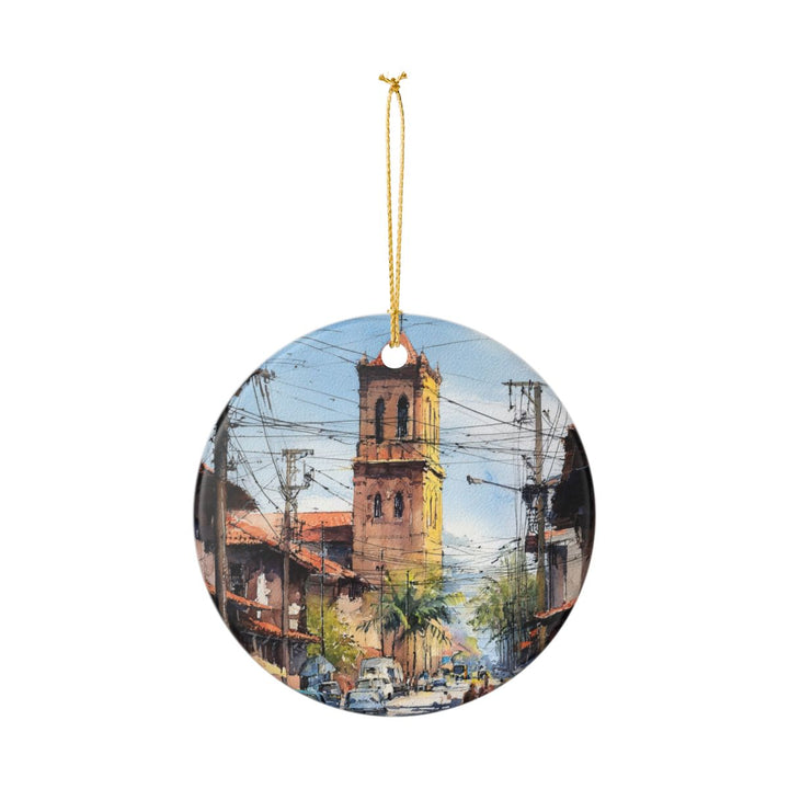 Asuncion Paraguay Ornament: Unique Asuncion Paraguay Souvenir, Asuncion Paraguay Xmas Decor, and Authentic Asuncion Paraguay Gift