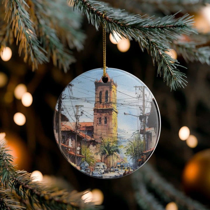 Asuncion Paraguay Ornament: Unique Asuncion Paraguay Souvenir, Asuncion Paraguay Xmas Decor, and Authentic Asuncion Paraguay Gift