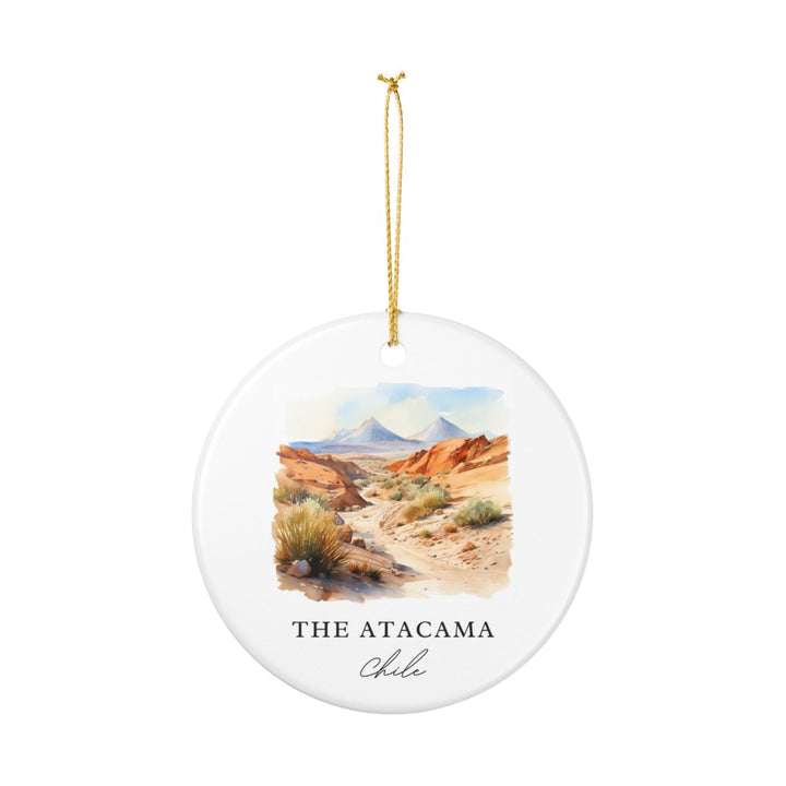 Atacama Desert Chile Ornament: Unique Atacama Desert Souvenir, Atacama Desert Chile Xmas Decor, and Authentic Atacama Desert Gift