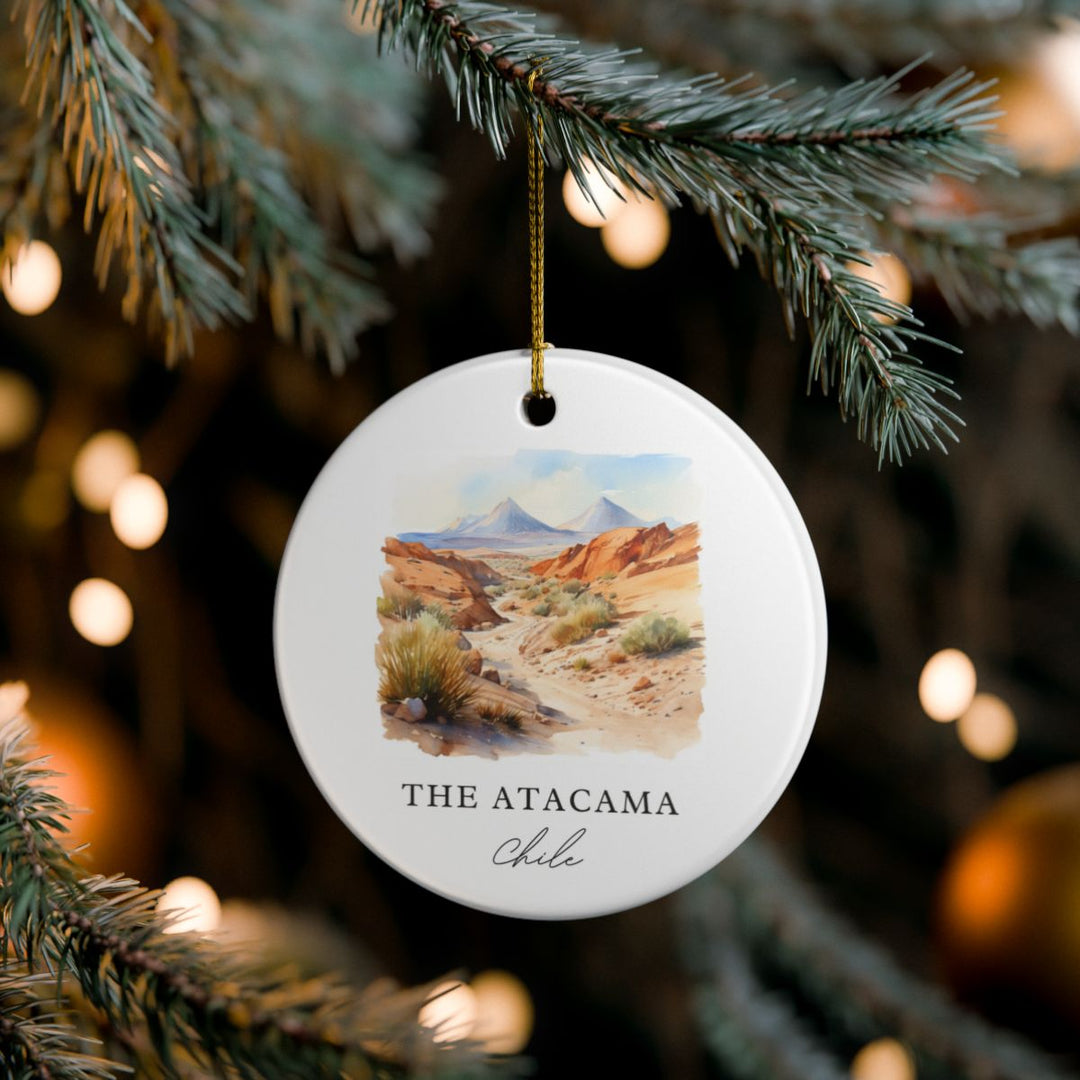 Atacama Desert Chile Ornament: Unique Atacama Desert Souvenir, Atacama Desert Chile Xmas Decor, and Authentic Atacama Desert Gift