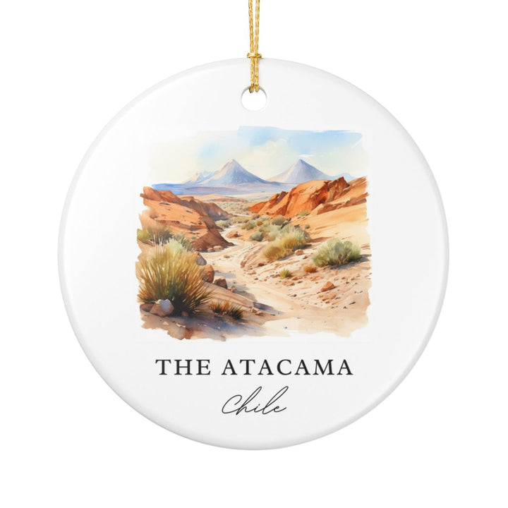 Atacama Desert Chile Ornament: Unique Atacama Desert Souvenir, Atacama Desert Chile Xmas Decor, and Authentic Atacama Desert Gift