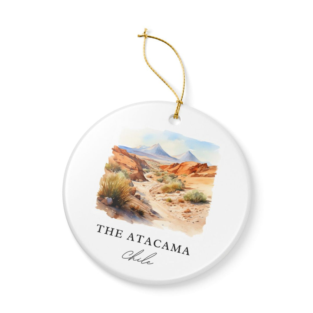 Atacama Desert Chile Ornament: Unique Atacama Desert Souvenir, Atacama Desert Chile Xmas Decor, and Authentic Atacama Desert Gift