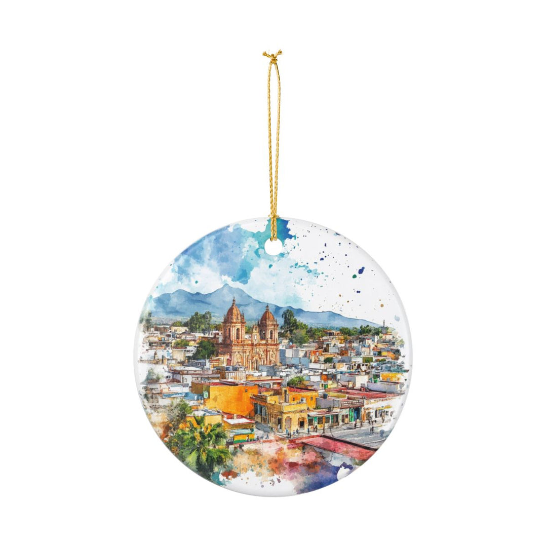 Atlixco Mexico Ornament: Unique Atlixco Souvenir, Atlixco Mexico Xmas Decor, and Authentic Atlixco Gift