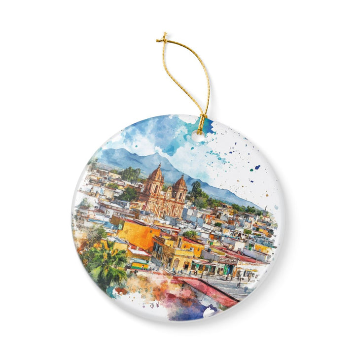 Atlixco Mexico Ornament: Unique Atlixco Souvenir, Atlixco Mexico Xmas Decor, and Authentic Atlixco Gift