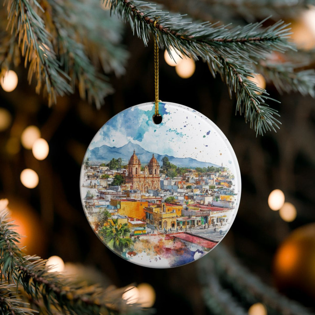 Atlixco Mexico Ornament: Unique Atlixco Souvenir, Atlixco Mexico Xmas Decor, and Authentic Atlixco Gift