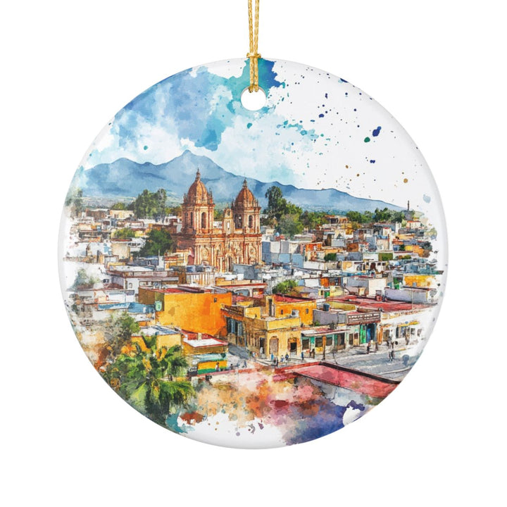 Atlixco Mexico Ornament: Unique Atlixco Souvenir, Atlixco Mexico Xmas Decor, and Authentic Atlixco Gift