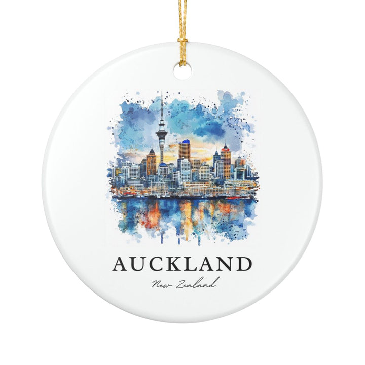 Auckland New Zealand Ornament | Christmas Travel Souvenir Gift