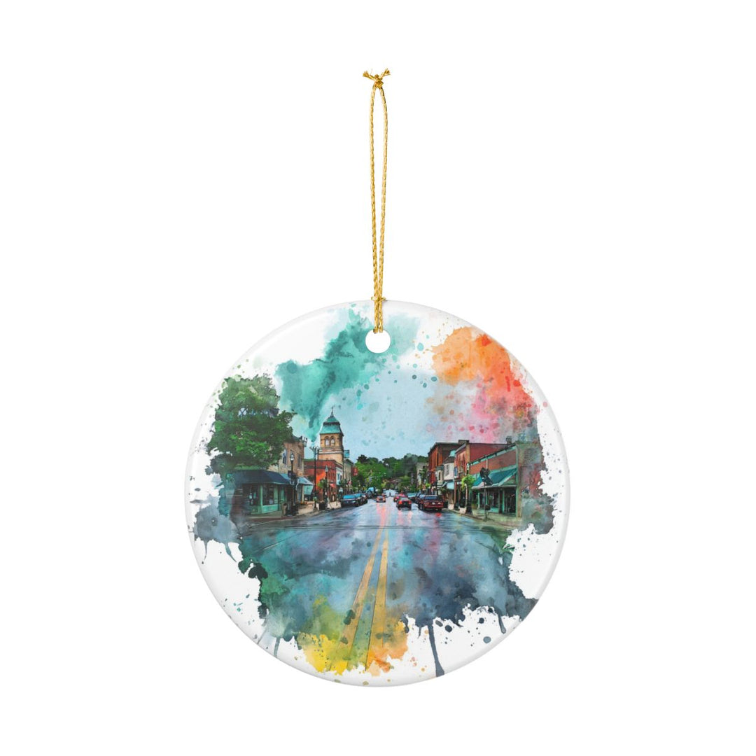 Aurora Illinois A Ornament: Unique Aurora Illinois A Souvenir, Aurora Illinois A Xmas Decor, and Authentic Aurora Illinois A Gift