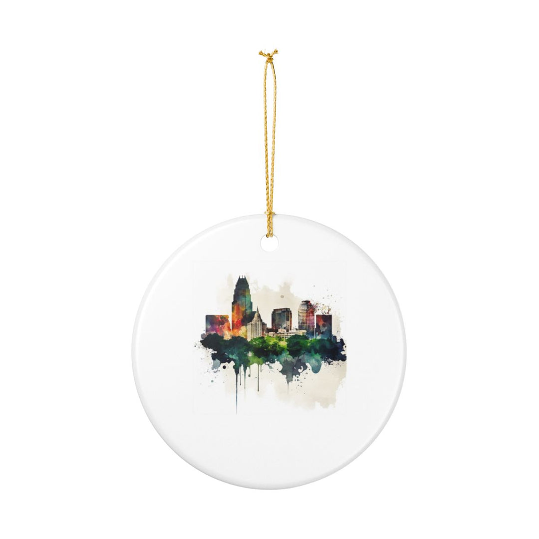 Austin Texas Ornament: Unique Austin Souvenir, Austin Texas Xmas Decor, and Authentic Austin Gift