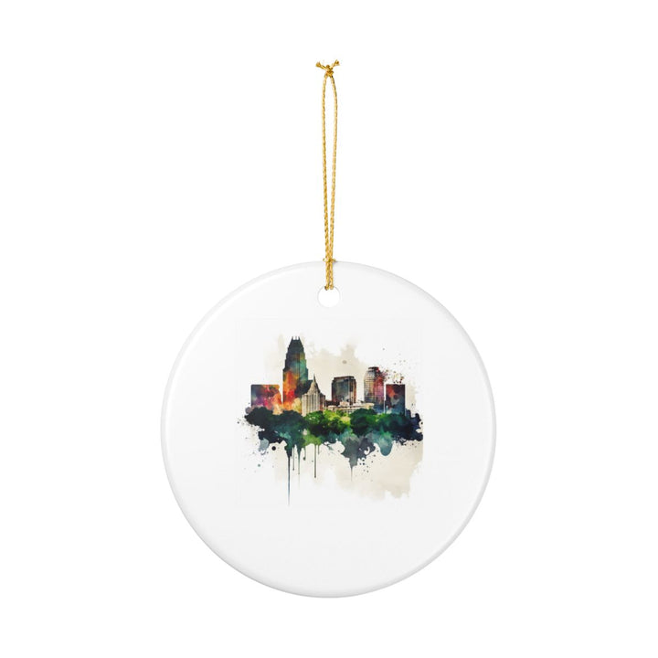 Austin Texas Ornament: Unique Austin Souvenir, Austin Texas Xmas Decor, and Authentic Austin Gift