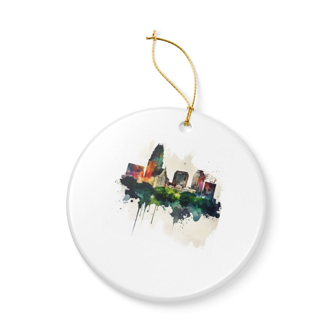 Austin Texas Ornament: Unique Austin Souvenir, Austin Texas Xmas Decor, and Authentic Austin Gift