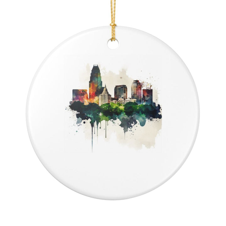 Austin Texas Ornament: Unique Austin Souvenir, Austin Texas Xmas Decor, and Authentic Austin Gift