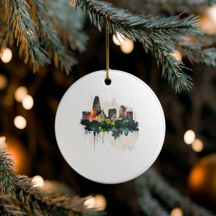 Austin Texas Ornament: Unique Austin Souvenir, Austin Texas Xmas Decor, and Authentic Austin Gift
