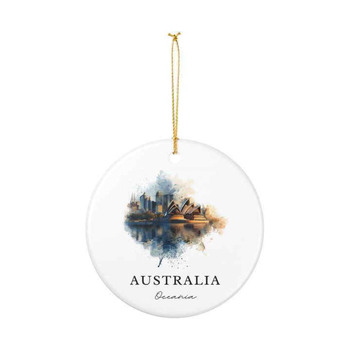 Australia Ornament: Unique Australia Souvenir, Australia Xmas Decor, and Authentic Australia Gift