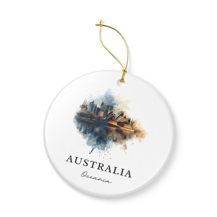 Australia Ornament: Unique Australia Souvenir, Australia Xmas Decor, and Authentic Australia Gift