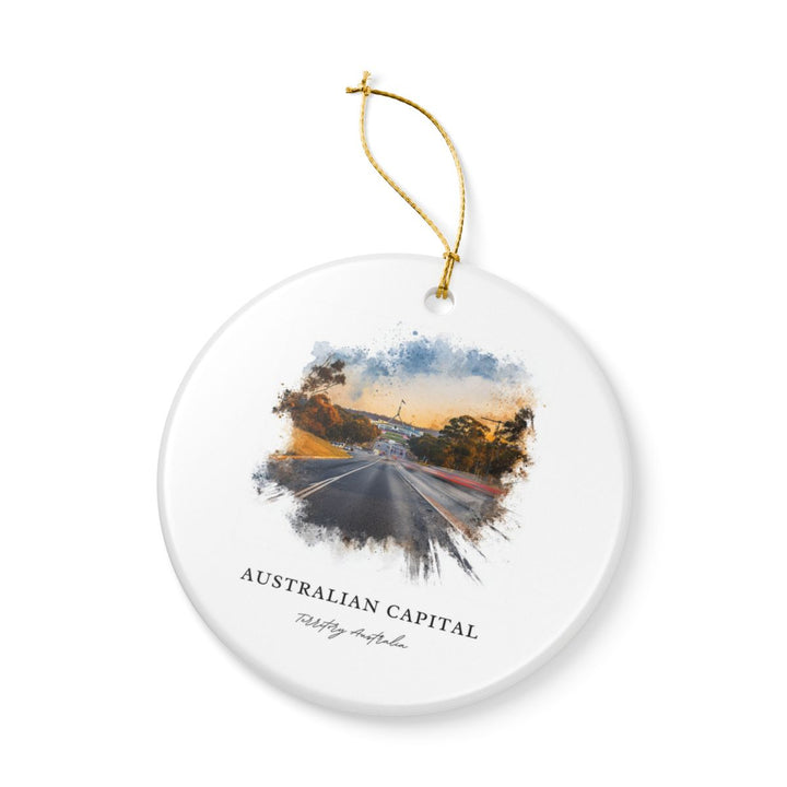 Australian Capital Territory Australia Ornament: Unique Australian Capital Territory Souvenir, Australian Capital Territory Australia Xmas Decor, and Authentic Australian Capital Territory Gift