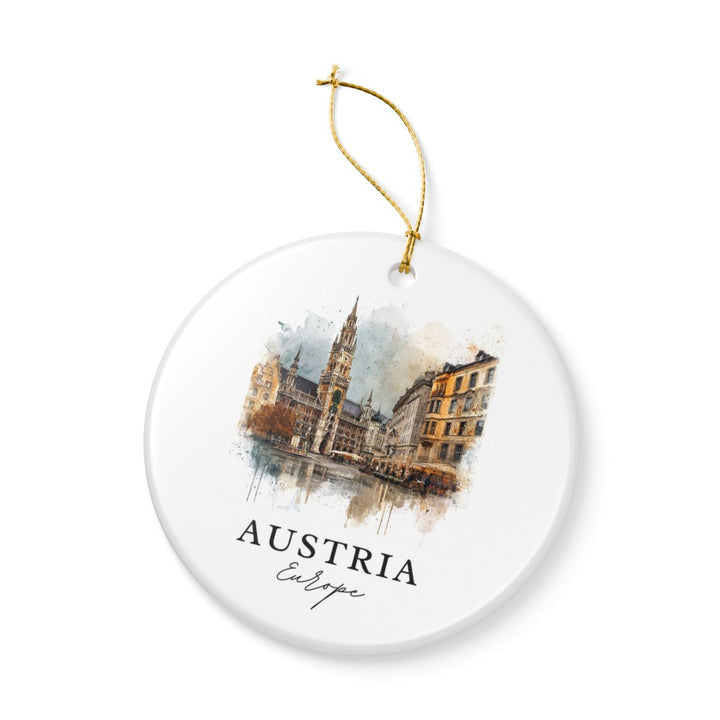 Austria Austria Ornament: Unique Austria Souvenir, Austria Austria Xmas Decor, and Authentic Austria Gift
