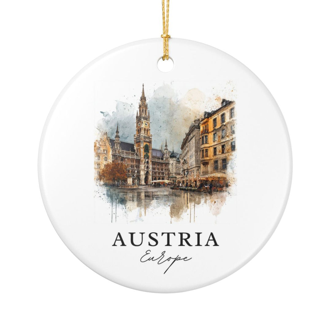 Austria Austria Ornament: Unique Austria Souvenir, Austria Austria Xmas Decor, and Authentic Austria Gift