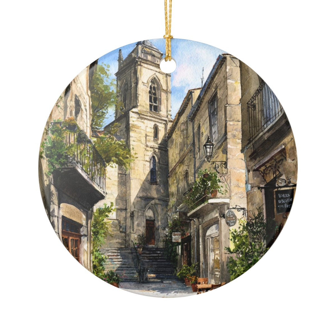 Avignon France Ornament: Unique Avignon Souvenir, Avignon France Xmas Decor, and Authentic Avignon Gift