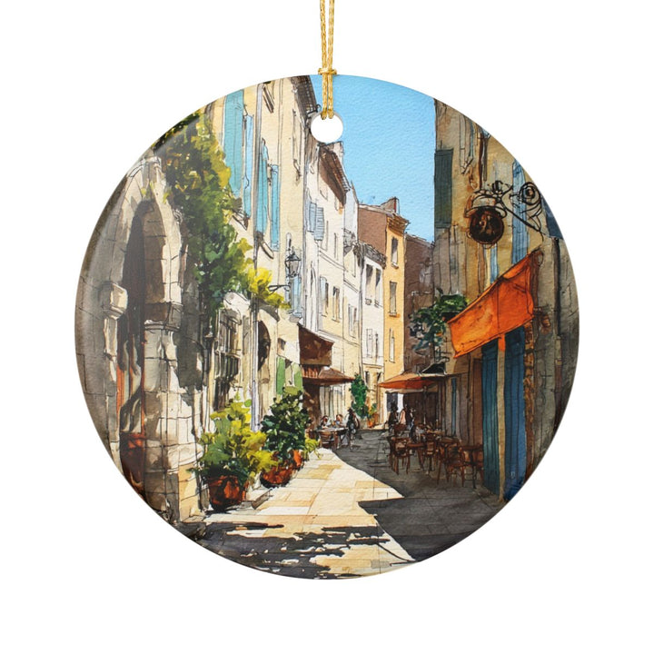 Avignon France Ornament: Unique Avignon Souvenir, Avignon France Xmas Decor, and Authentic Avignon Gift
