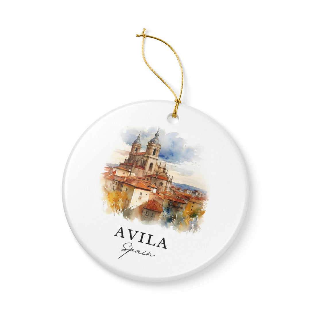 Avila Spain Ornament: Unique Avila Spain Souvenir, Avila Spain Xmas Decor, and Authentic Avila Spain Gift