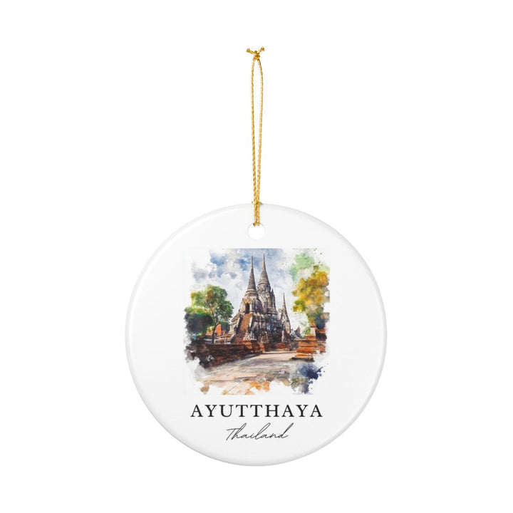 Ayutthaya Ornament: Unique Ayutthaya Souvenir, Ayutthaya Xmas Decor, and Authentic Ayutthaya Gift