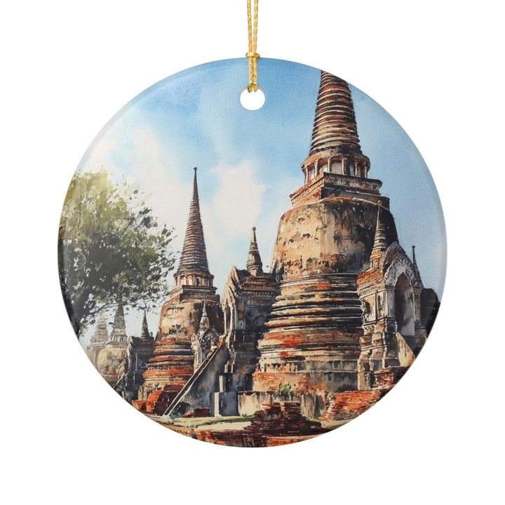 Ayutthaya Ornament: Unique Ayutthaya Souvenir, Ayutthaya Xmas Decor, and Authentic Ayutthaya Gift