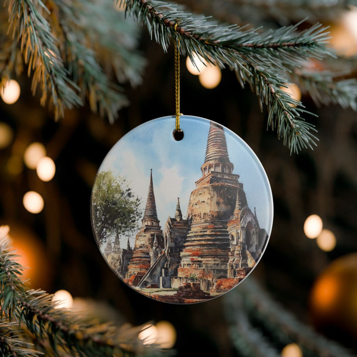 Ayutthaya Ornament: Unique Ayutthaya Souvenir, Ayutthaya Xmas Decor, and Authentic Ayutthaya Gift