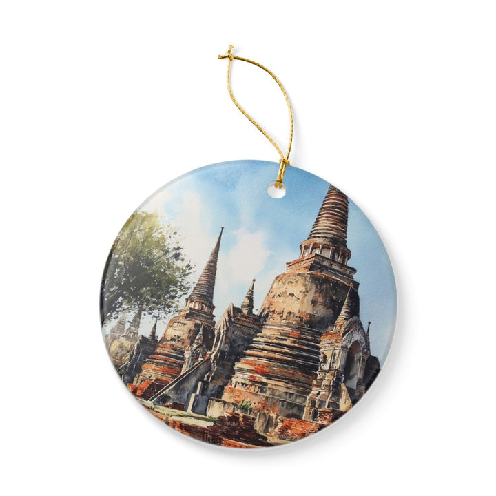 Ayutthaya Ornament: Unique Ayutthaya Souvenir, Ayutthaya Xmas Decor, and Authentic Ayutthaya Gift