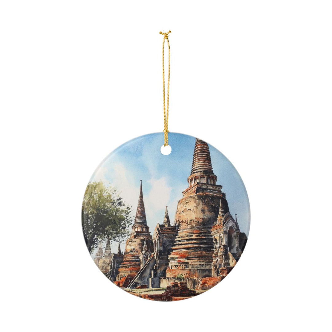 Ayutthaya Ornament: Unique Ayutthaya Souvenir, Ayutthaya Xmas Decor, and Authentic Ayutthaya Gift