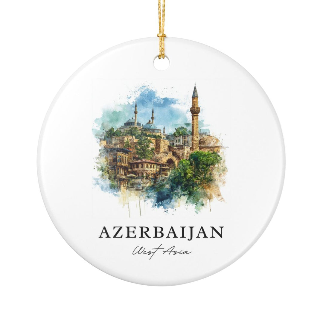 Azerbaijan Azerbaijan Ornament: Unique Azerbaijan Azerbaijan Souvenir, Azerbaijan Azerbaijan Xmas Decor, and Authentic Azerbaijan Azerbaijan Gift