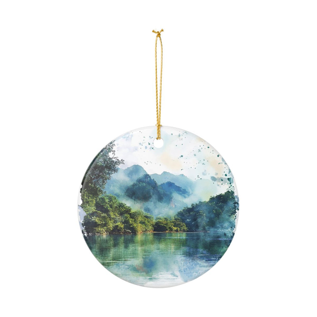 Ba Be National Park Vietnam Ornament: Unique Ba Be National Park Souvenir, Ba Be National Park Vietnam Xmas Decor, and Authentic Ba Be National Park Gift