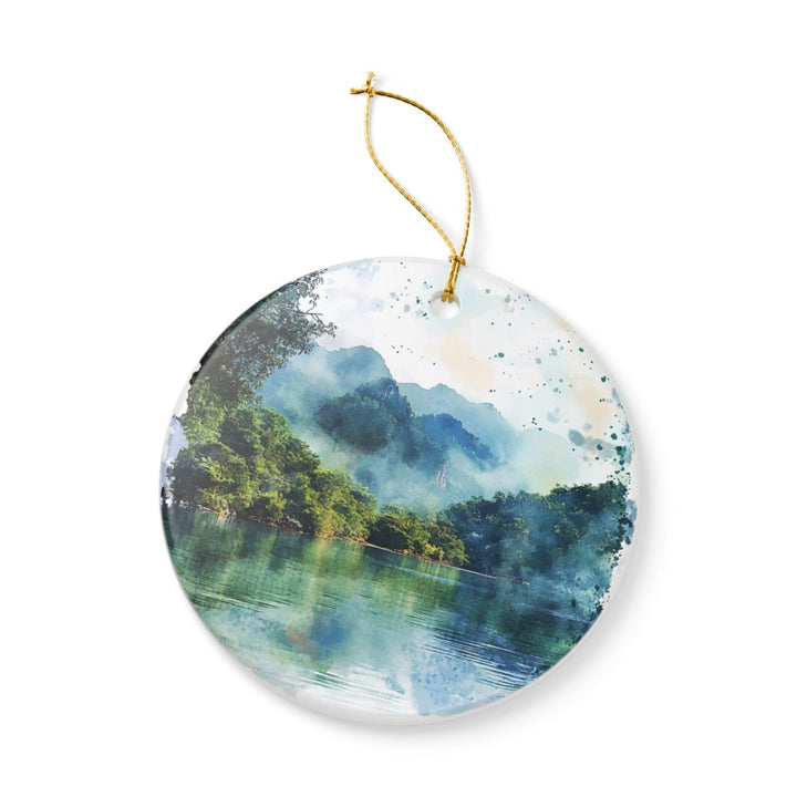Ba Be National Park Vietnam Ornament: Unique Ba Be National Park Souvenir, Ba Be National Park Vietnam Xmas Decor, and Authentic Ba Be National Park Gift