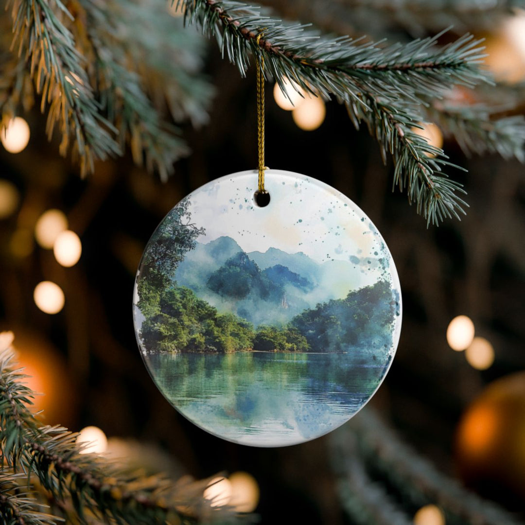 Ba Be National Park Vietnam Ornament: Unique Ba Be National Park Souvenir, Ba Be National Park Vietnam Xmas Decor, and Authentic Ba Be National Park Gift