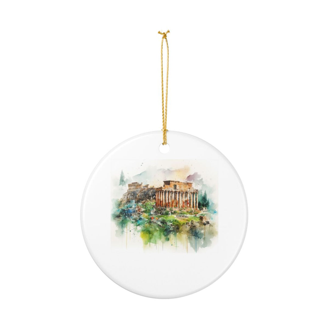 Baalbek Lebanon Ornament: Unique Baalbek Lebanon Souvenir, Baalbek Lebanon Xmas Decor, and Authentic Baalbek Lebanon Gift