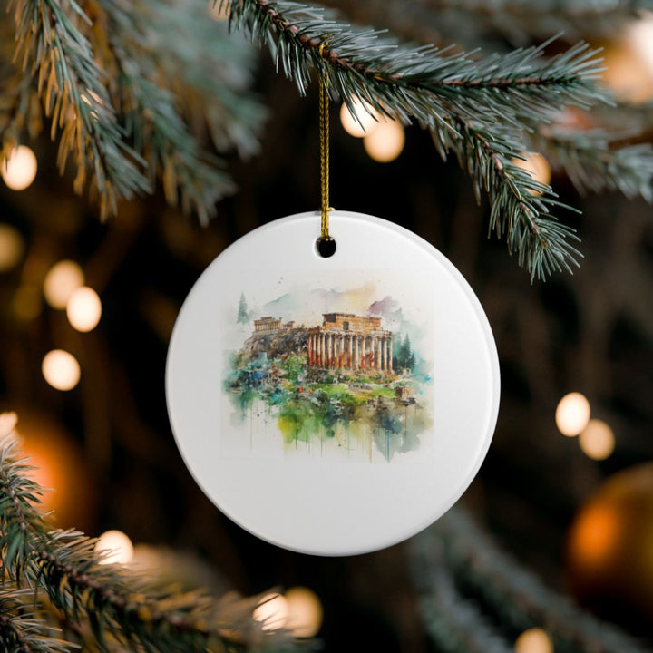 Baalbek Lebanon Ornament: Unique Baalbek Lebanon Souvenir, Baalbek Lebanon Xmas Decor, and Authentic Baalbek Lebanon Gift