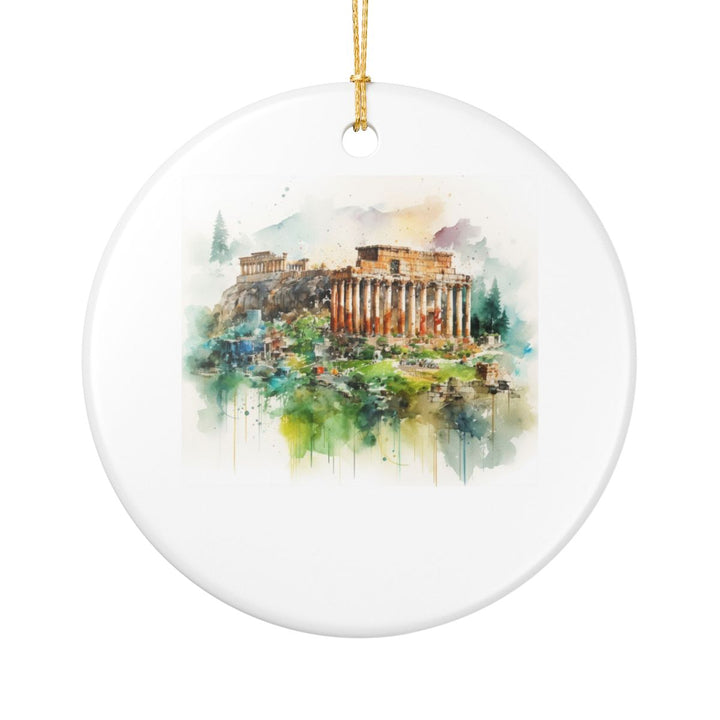 Baalbek Lebanon Ornament: Unique Baalbek Lebanon Souvenir, Baalbek Lebanon Xmas Decor, and Authentic Baalbek Lebanon Gift