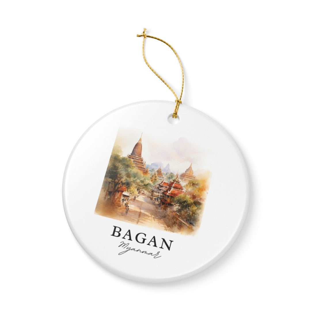 Bagan Myanmar Ornament: Unique Bagan Myanmar Souvenir, Bagan Myanmar Xmas Decor, and Authentic Bagan Myanmar Gift