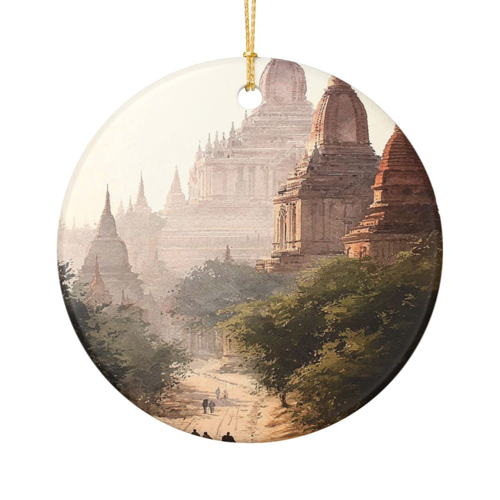 Bagan Myanmar Ornament: Unique Bagan Myanmar Souvenir, Bagan Myanmar Xmas Decor, and Authentic Bagan Myanmar Gift