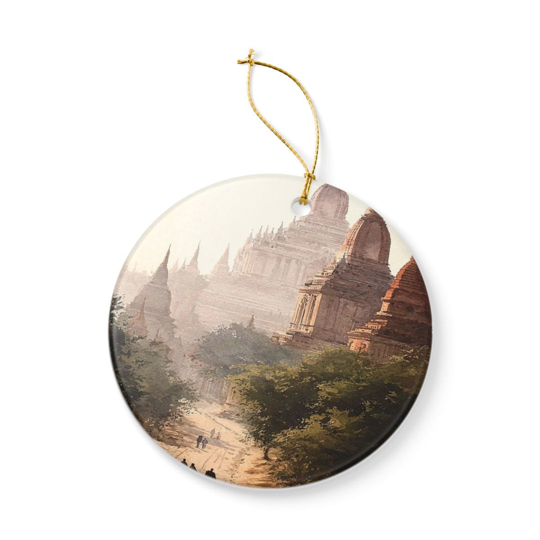 Bagan Myanmar Ornament: Unique Bagan Myanmar Souvenir, Bagan Myanmar Xmas Decor, and Authentic Bagan Myanmar Gift
