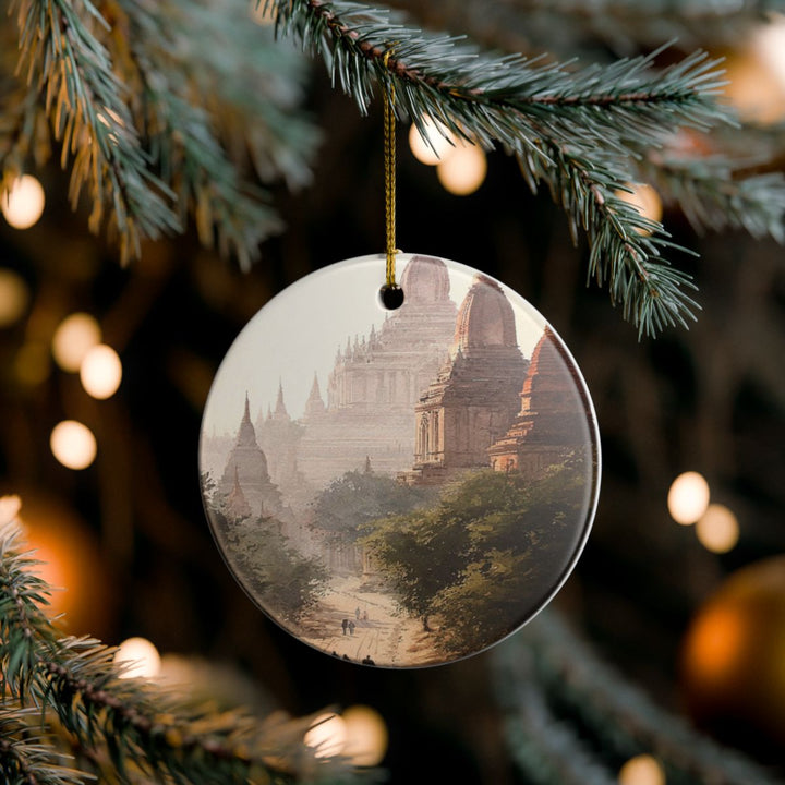 Bagan Myanmar Ornament: Unique Bagan Myanmar Souvenir, Bagan Myanmar Xmas Decor, and Authentic Bagan Myanmar Gift