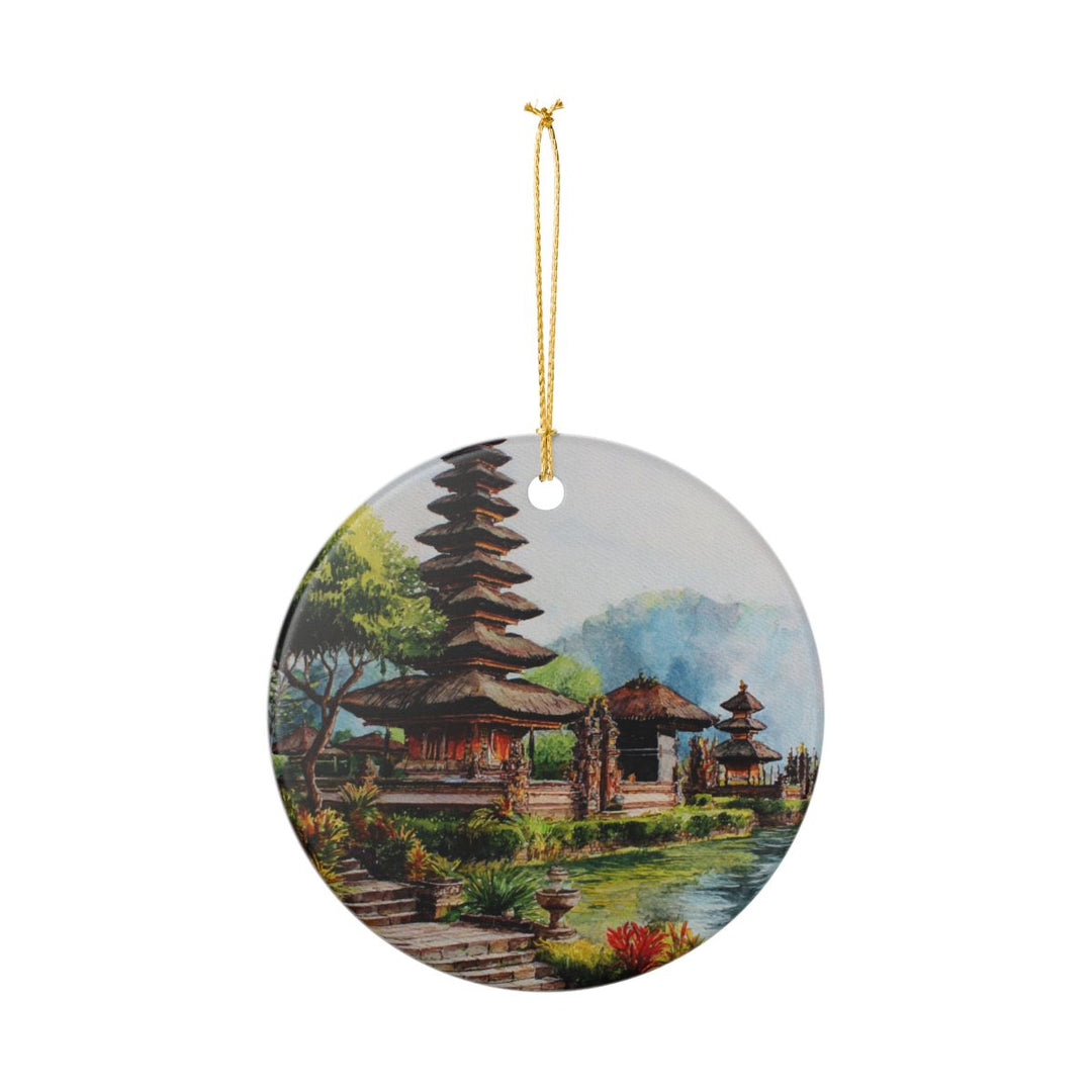 Bali Indonesia Ornament: Unique Bali Souvenir, Bali Indonesia Xmas Decor, and Authentic Bali Gift
