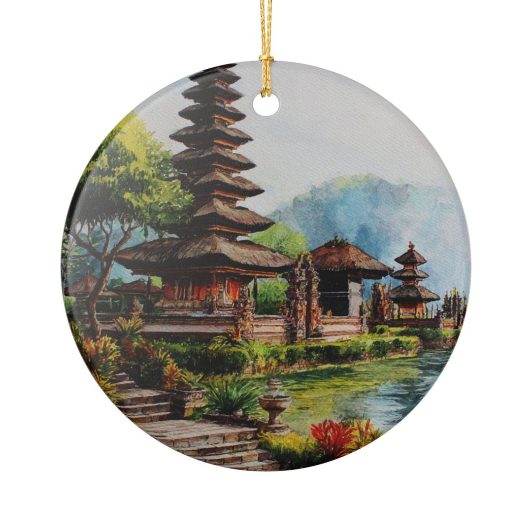 Bali Indonesia Ornament: Unique Bali Souvenir, Bali Indonesia Xmas Decor, and Authentic Bali Gift