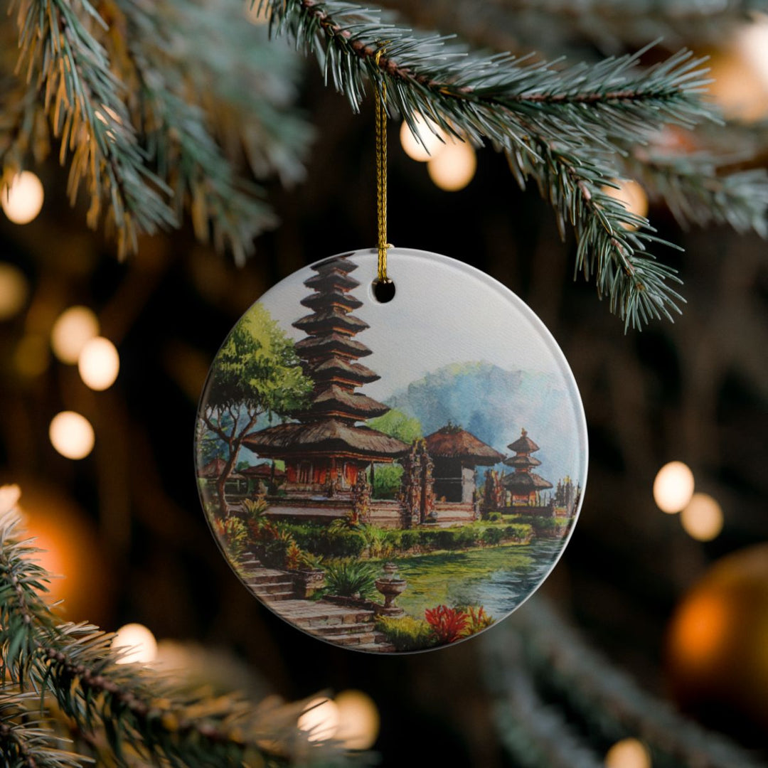 Bali Indonesia Ornament: Unique Bali Souvenir, Bali Indonesia Xmas Decor, and Authentic Bali Gift