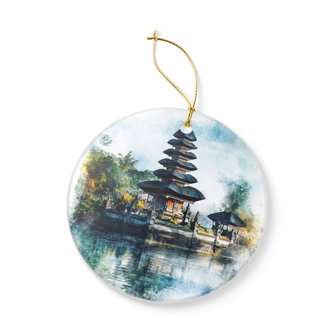 Bali Indonesia Ornament: Unique Bali Souvenir, Bali Indonesia Xmas Decor, and Authentic Bali Gift