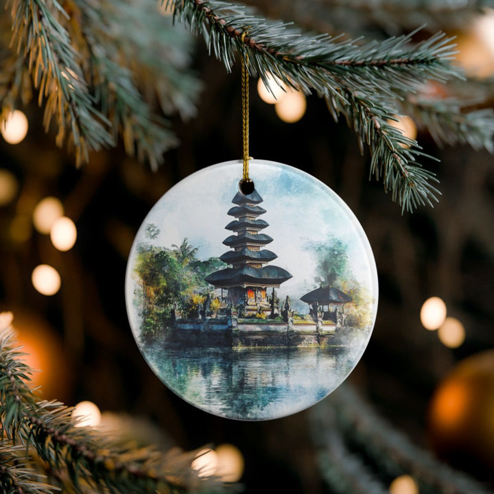 Bali Indonesia Ornament: Unique Bali Souvenir, Bali Indonesia Xmas Decor, and Authentic Bali Gift