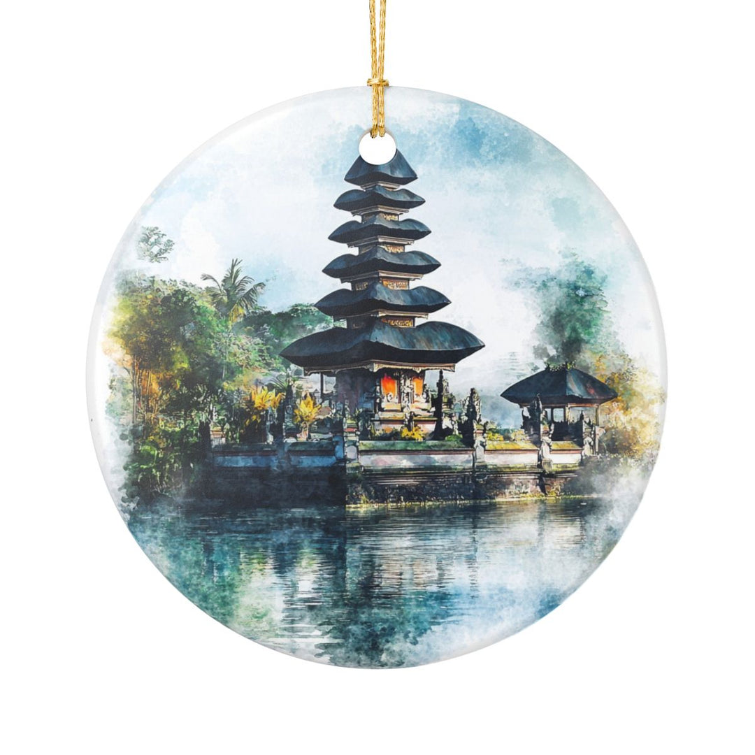 Bali Indonesia Ornament: Unique Bali Souvenir, Bali Indonesia Xmas Decor, and Authentic Bali Gift