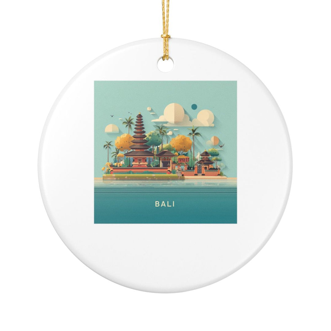 Bali Indonesia Ornament: Unique Bali Souvenir, Bali Indonesia Xmas Decor, and Authentic Bali Gift
